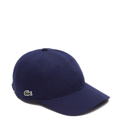 Lacoste Unisex Organic Cotton Twill Cap Navy Blue