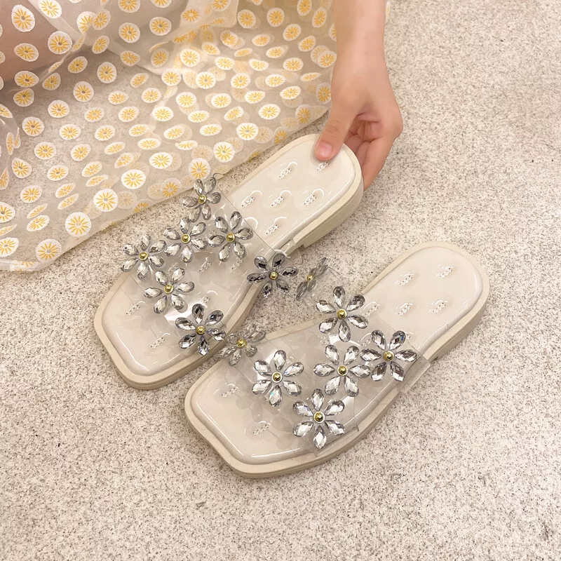 Slippers transparent sale