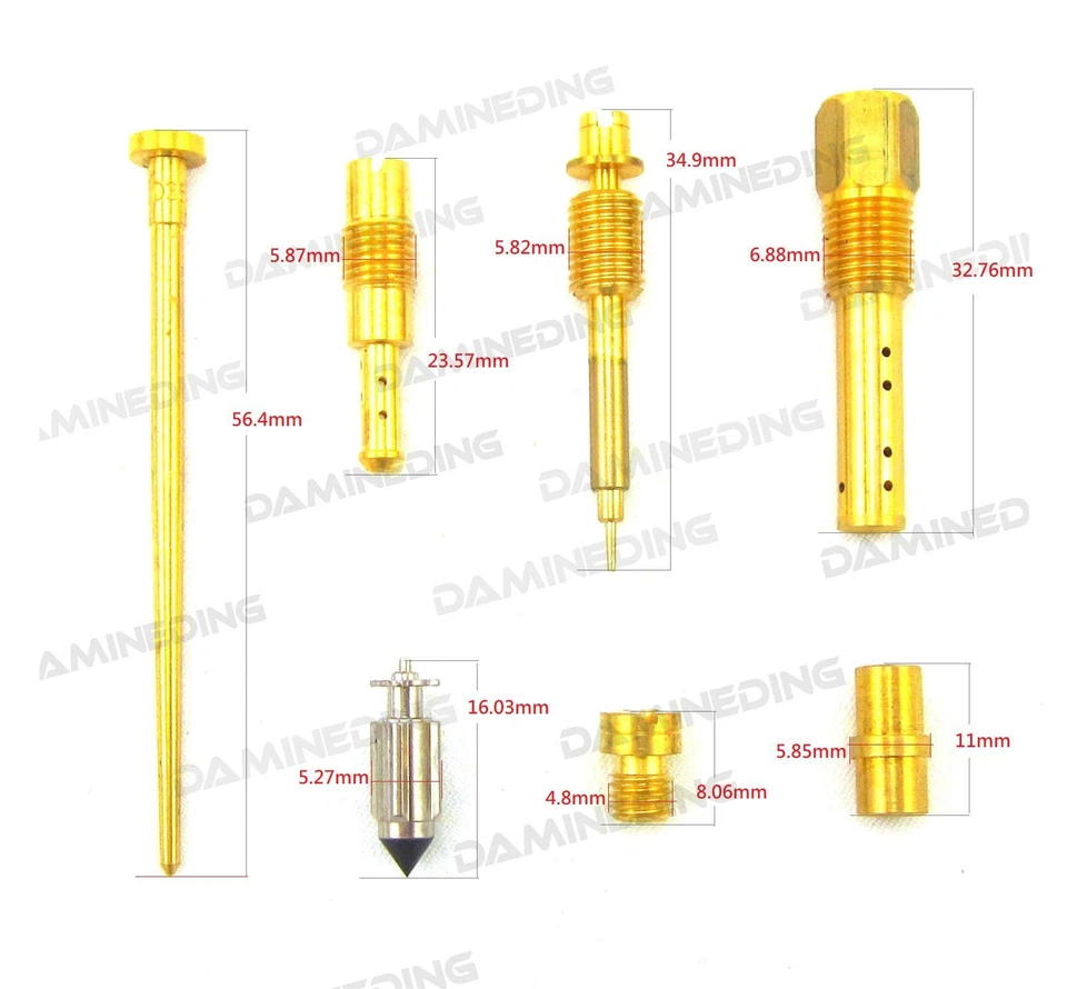 4 X Carburetor Carb Rebuild Repair Kit 81-82 CB650 CB 650 C CB650C CB650SC - Image 3 of 4