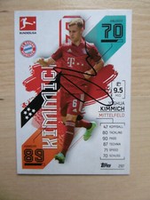 Joshua Kimmich Autogramm signed TC Topps Bundesliga Bayern München 21/22