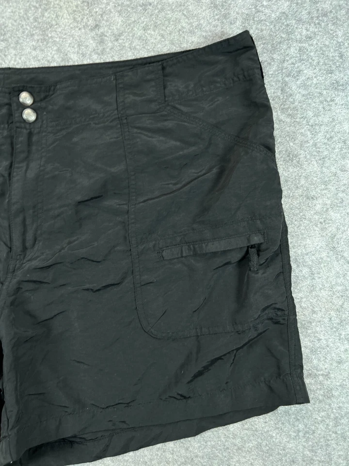 Pantalones Cortos World Wide Sportsman Para Mujer Plus 22W Negro Nylon Utilitario Chino Damas Foto 4 de 4