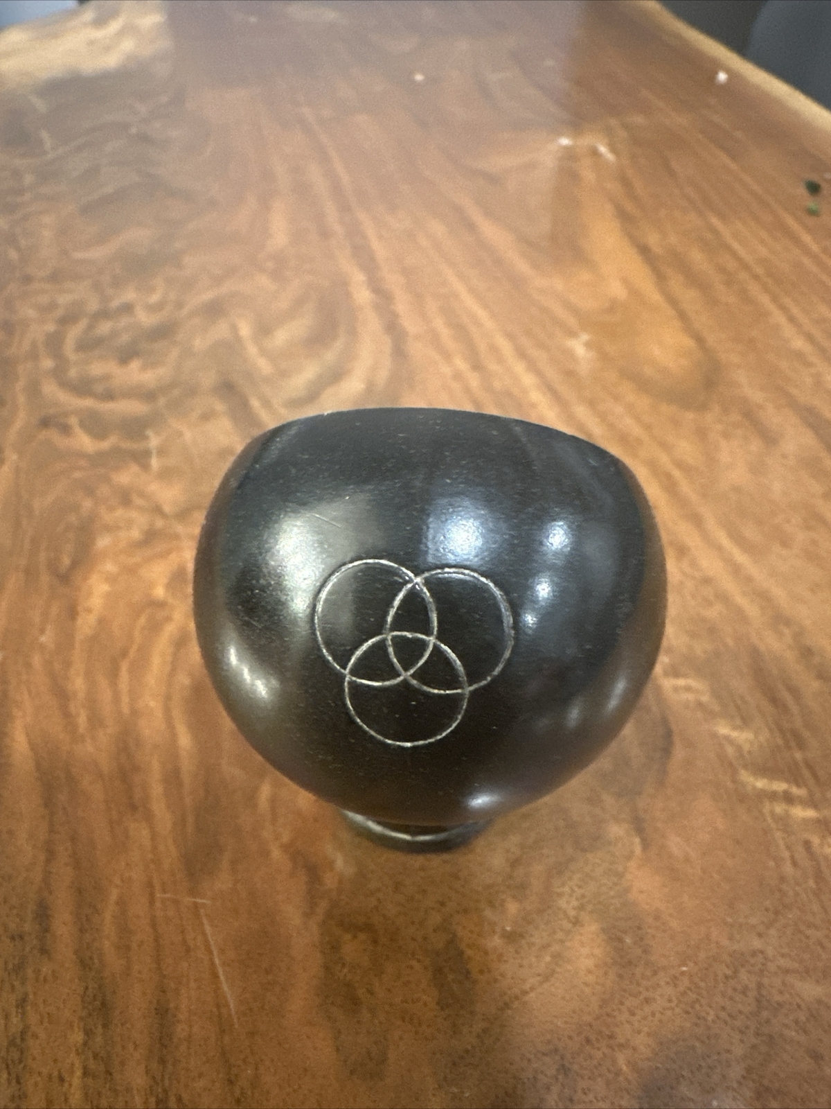 Vintage 1930s Ballantine Beer Ball Knob Tap Handle New Jersey Very Nice