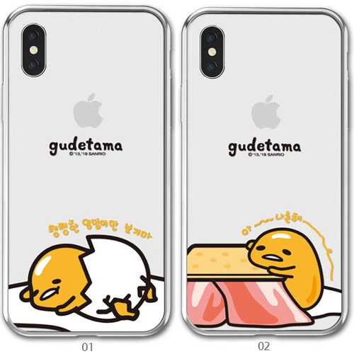 Gudetama Clear Case for iPhone 15 14 13 12 11 Pro Pro Max mini Plus - Image 2 of 4