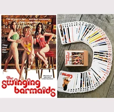 Playing Cards(Poker Deck 54Cards)SEXPLOITATION Vintage Sexy Girl Movie Poster026