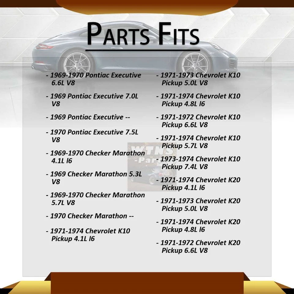 Pinza de freno de disco delantera 2 piezas para camioneta GMC K15/K1500 1971 1972 1973 1974 5,7 L Foto 2 de 4