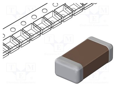  4,7uF  25V Kondensator: Keramik  1206  MLCC  10%  SMD  X7R 