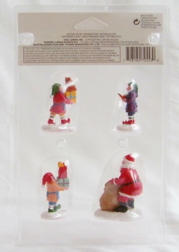 Lemax Santa's Wonderland 2017 PRESENTE PROCESIÓN #72553 Pueblo de Navidad casi nuevo * - Imagen 3 de 3