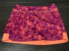 C9 Champion girls tennis skirt skort size L large 10 / 12 athletic Pink Orange