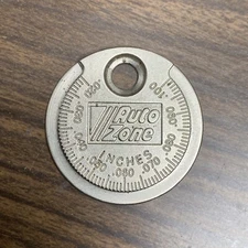 Original Vintage Auto Zone Spark Plug Gap Tool NO. 2101 Made In USA