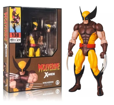Figurines WOLVERINE X-MEN Comics 15 cm 1/12 personnages Marvel jouet cadeau