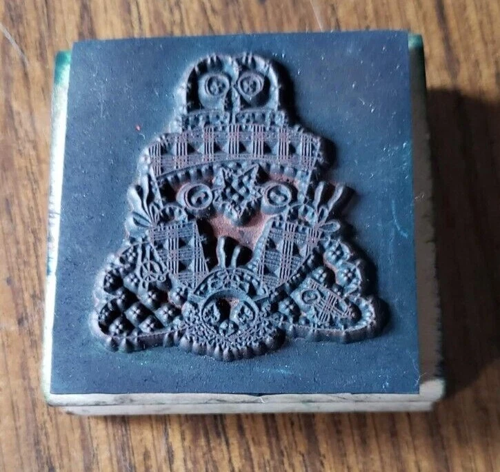 Estampilla de goma PATCHWORK ANGEL 1995 Stampin Up Foto 2 de 4