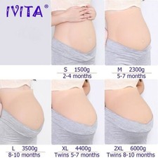 Silicone Fake Pregnancy Belly Artificial Pregnant for Crossdresser Shemale
