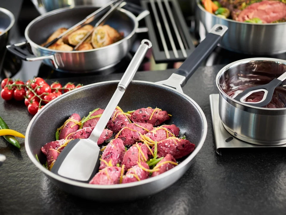 SILENCE PRO Bratpfanne Pfanne mit kratzfester Premium-Antihaftversiegelung Pr... - Bild 3 von 4