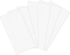 6 Pieces 12 X 5, 10 X 5 Inch Plastic Handbag Base Rectangle Handbag Base Shaper