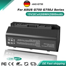 Batteria 5900 mAh A42-G750 per Asus ROG G750JZ G750JX G750JH G750JM G750JS batteria