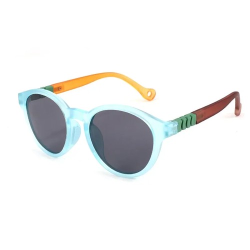 Round Polarized Kids Sunglasses UV400 for Boys Girls Baby Student Party Eyewear - Picture 10 of 10