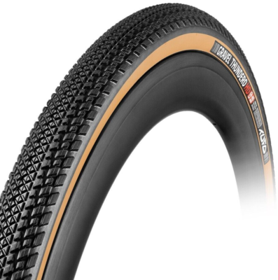 走行49km Tufo Thundero 700x48 2本 2026/3購入 Tufo Gravel Thundero HD 700 x 48 Tanwall Tubeless Tyre - European