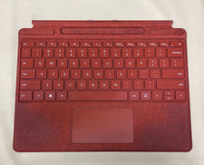 Microsoft Surface Pro Signature Type Cover Keyboard Model 1864 Red