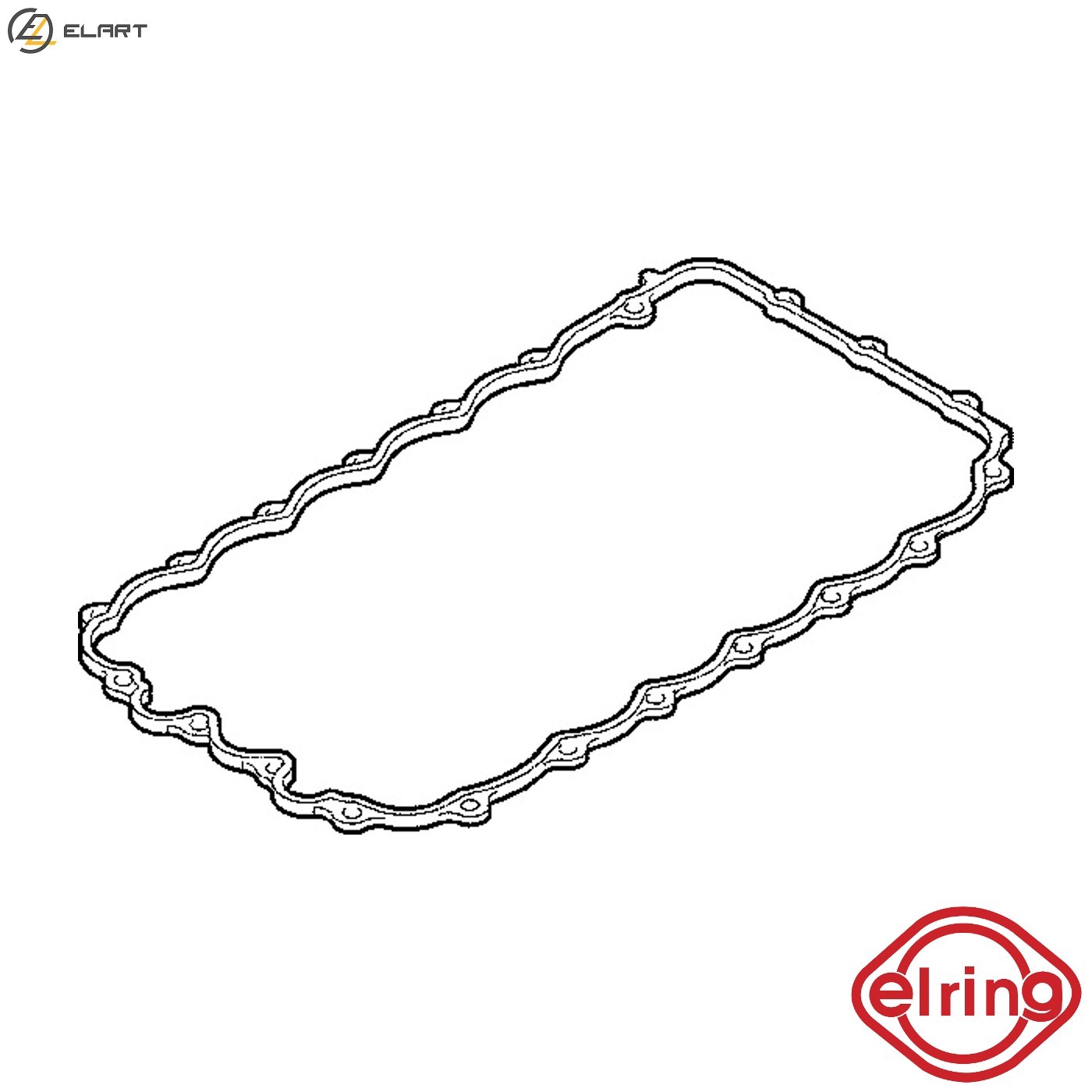 GASKET OIL SUMP 138.430 FOR F3P720/724/670/678/674/676 1.8L F4P760/770 1.8L 4cyl