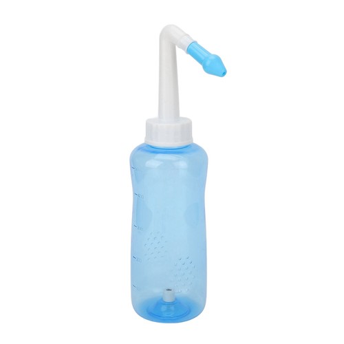 Limpiador nasal respiración suave con 2 boquillas botella 500 ml lavado nasal Cle TDW - Imagen 10 de 12
