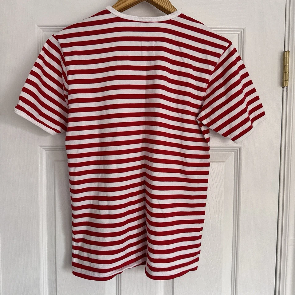 Camiseta a Rayas Marimekko Mujer Talla M Hecha en Finlandia 100% Algodón Foto 3 de 4