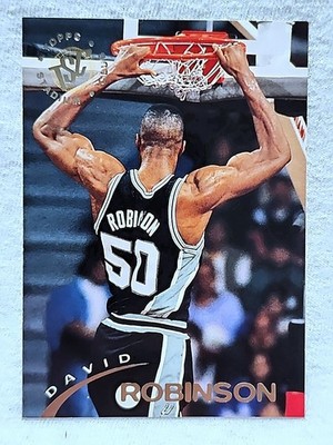 1994-95 Topps Stadium Club David Robinson #160 San Antonio Spurs 