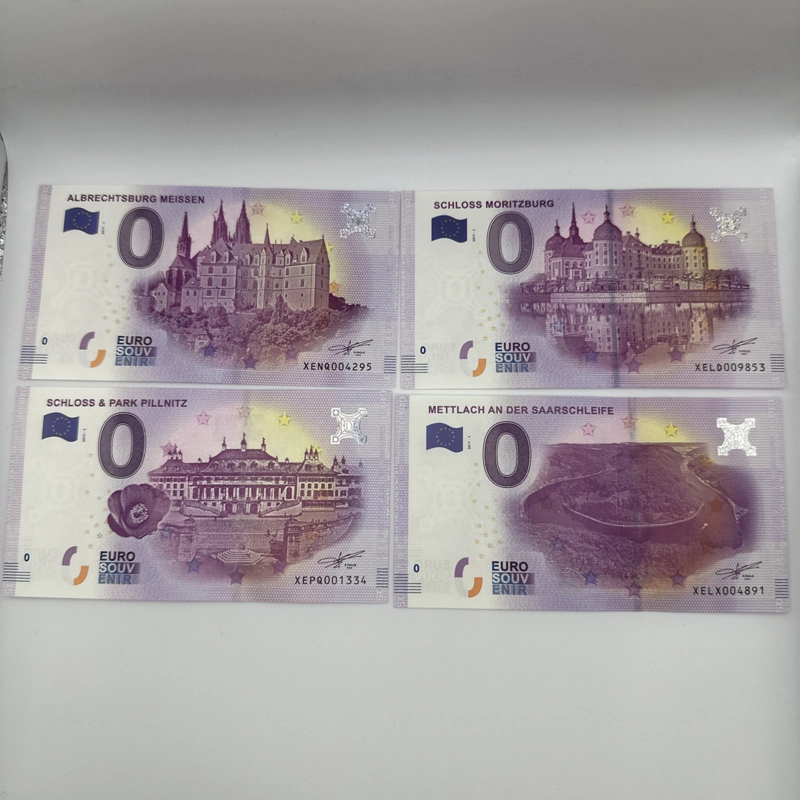 Billet  Zéro 0 € Euro Touristique / Souvenir  2017
