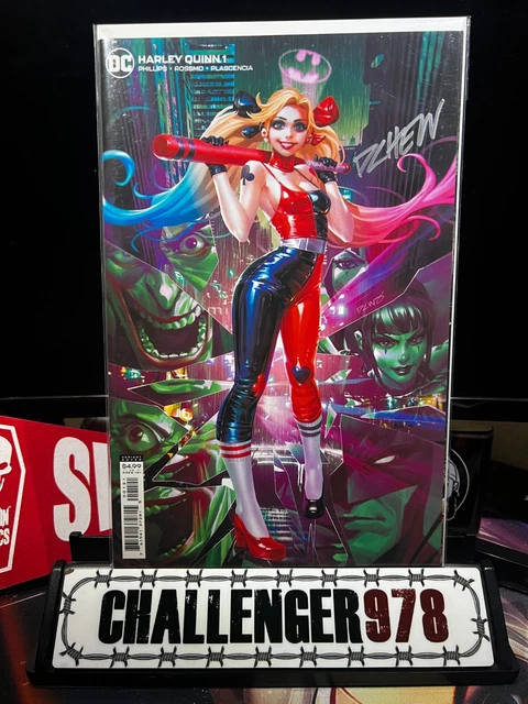 HARLEY QUINN #1 Derrick Chew SIGNED Trade-Dress w/ COA