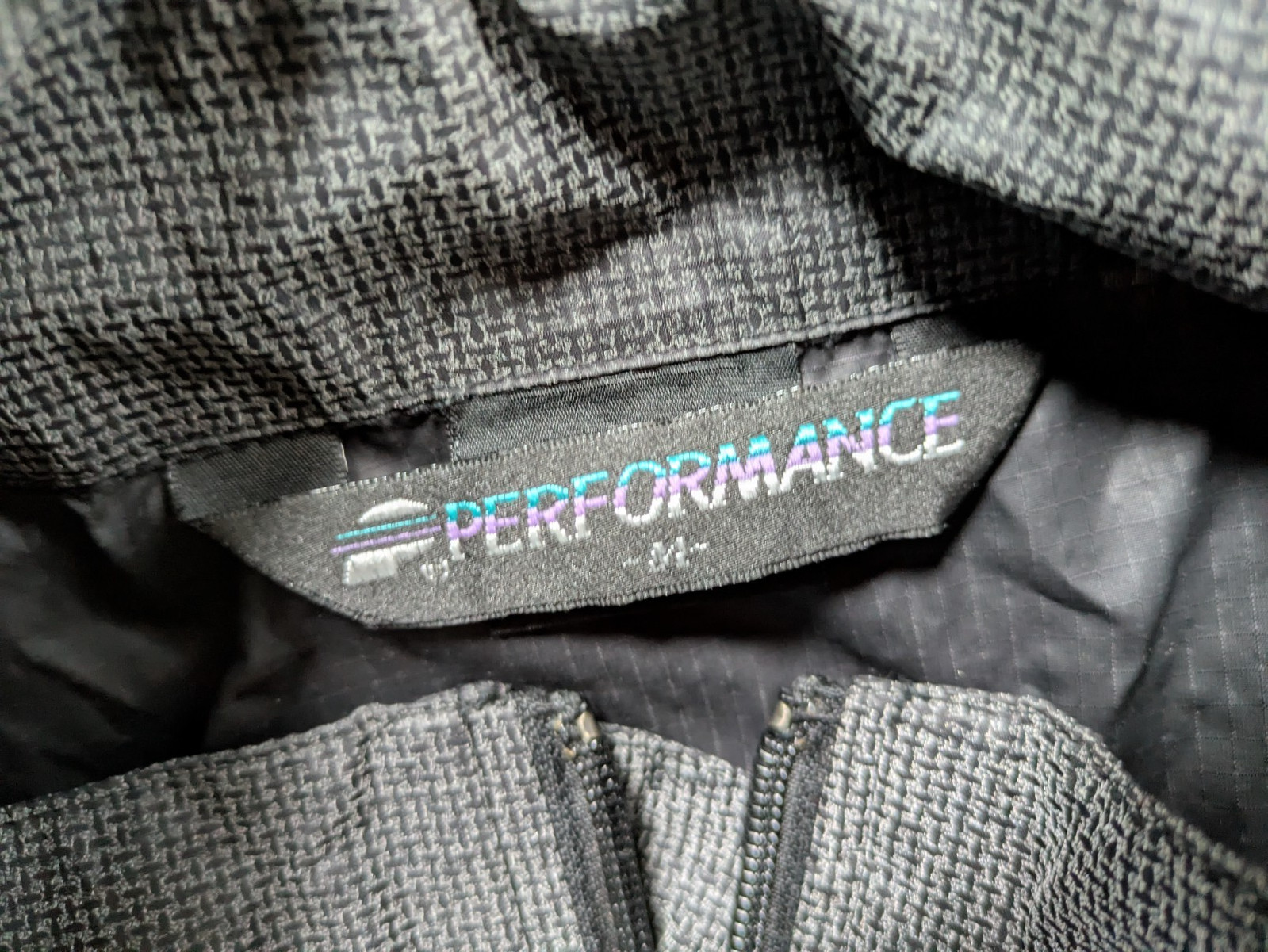 PERFORMANCE Illuminite Windbreaker Sleeveless Cycling Vest Mens M Gray Black