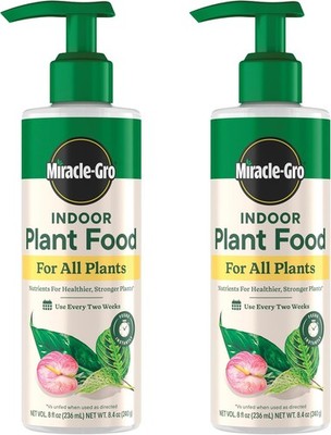 Miracle-Gro Indoor Plant Food for All Plants, Liquid Plant Food for Houseplants,