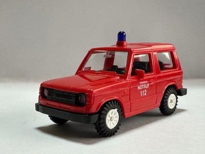 Rietze Mitsubishi Pajero 1/87 Notruf 112 - Toy Car - M