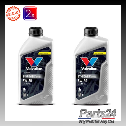2x Synpower Env C2 5w30 1L fits CITROEN BERLINGO 1996 on Valvoline Quality New