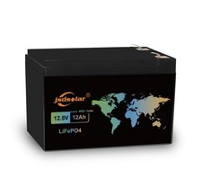jsdsolar 12V 12Ah LiFePO4 Lithium Battery Universal LiFePO4 Lithium Battery