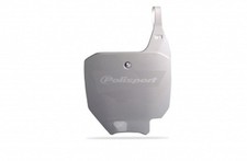Polisport White Number Plate for CR85R - Model 8663200001