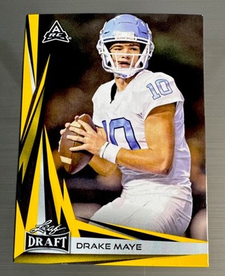 Leaf 2023 Draft V2 Gold Rookie Drake Maye #B2-4 North Carolina Tar Heels