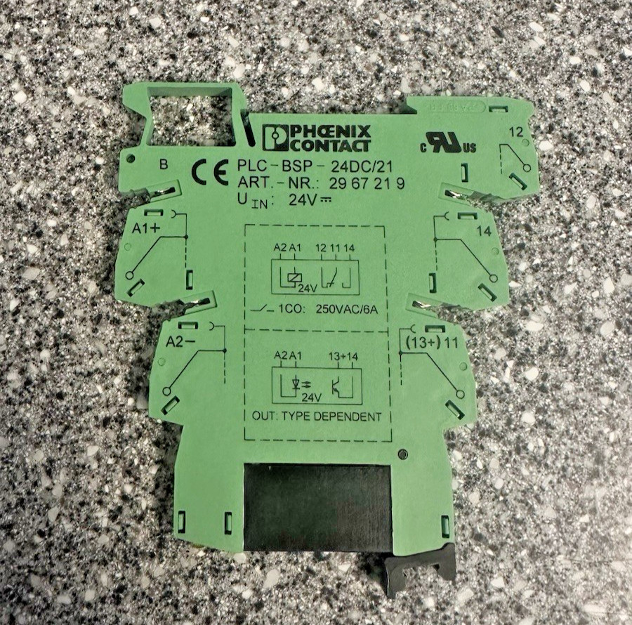 Phoenix Contact PLC-OSP-24DC/24DC/2 Solid State Relay (Lot of 10)