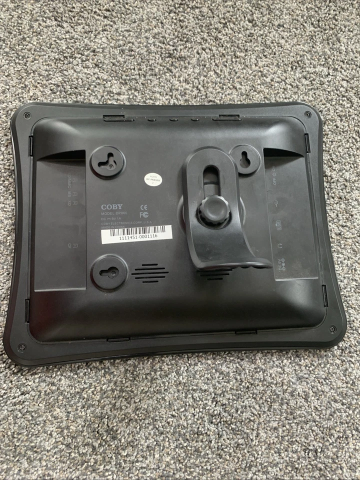 COBY DIGITAL PHOTO FRAME 8" DP850-1G LCD DISPLAY Free Shipping!! - Image 2 of 4