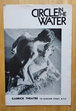 CIRCLE IN THE WATER - 1970 Program - Martin Kove - Cal Culver (Casey Donovan)