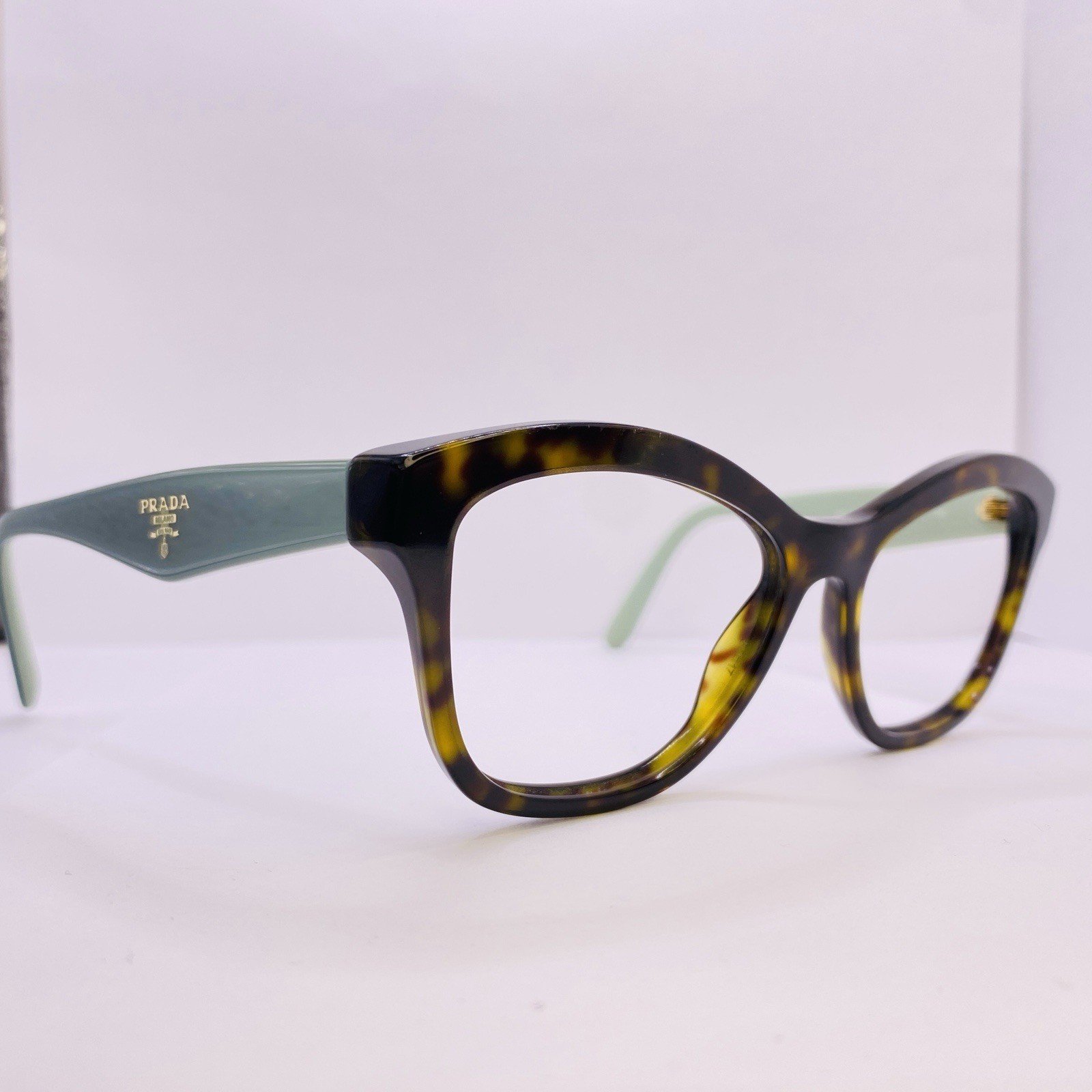 Prada Milano Sunglasses Eyeglasses VPR 29R 2AU-1O1 54 [] 17 140 Tortoise Mint