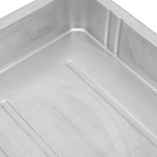 Leak Free Portable Metal Oil Drain Pan For Automotive Use TCGF