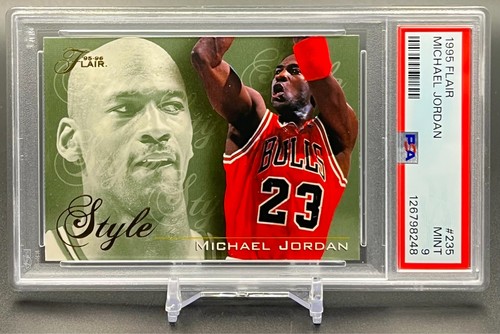 Michael Jordan #235 1995 Flair card