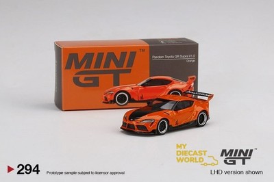 1/64 Mini GT #294 Pandem Toyota GR Supra V1.0 Mijo Exclusive World