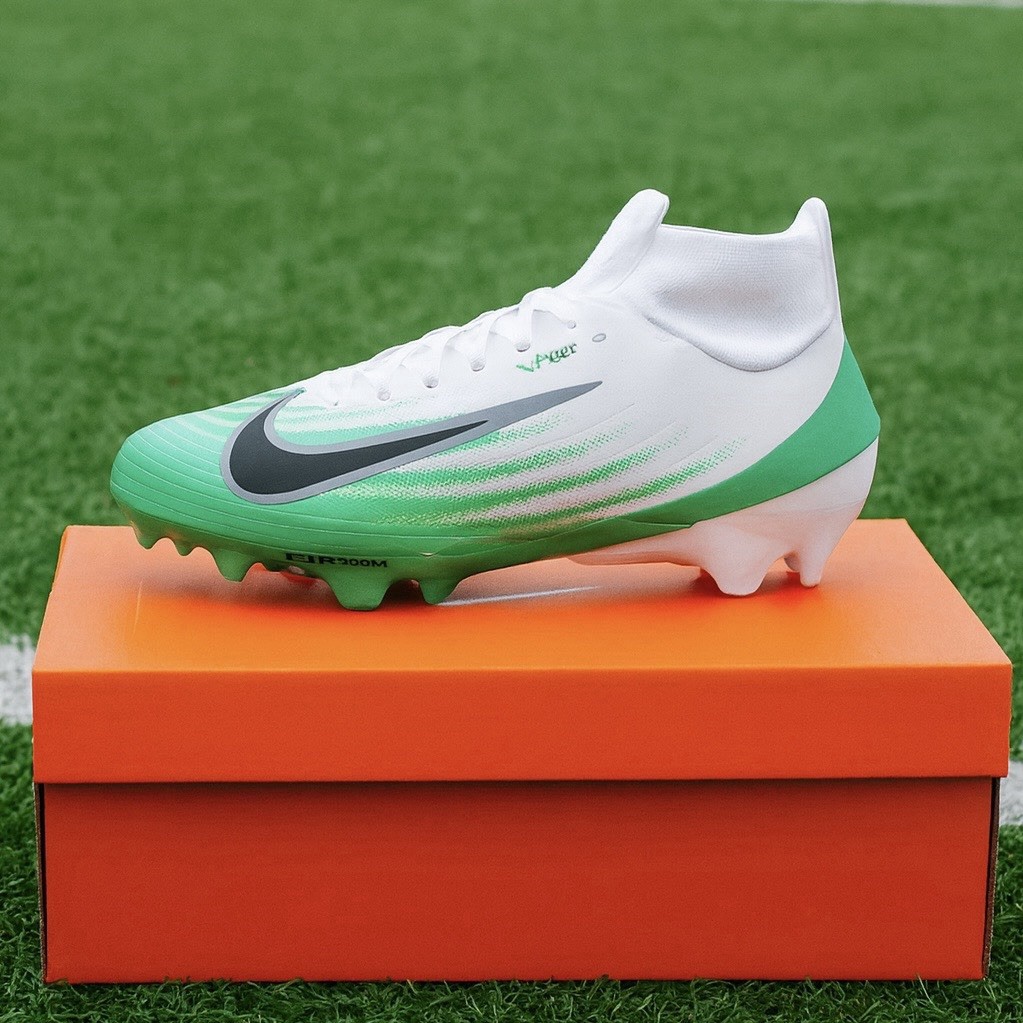 Size 9 - Nike Air Zoom Vapor Pro 1 Green White Football  display picture 3