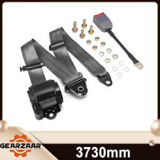 3 Punkt Automatikgurt Sicherheitsgurt Universall 3730mm Gurtpeitsche Für VW T4