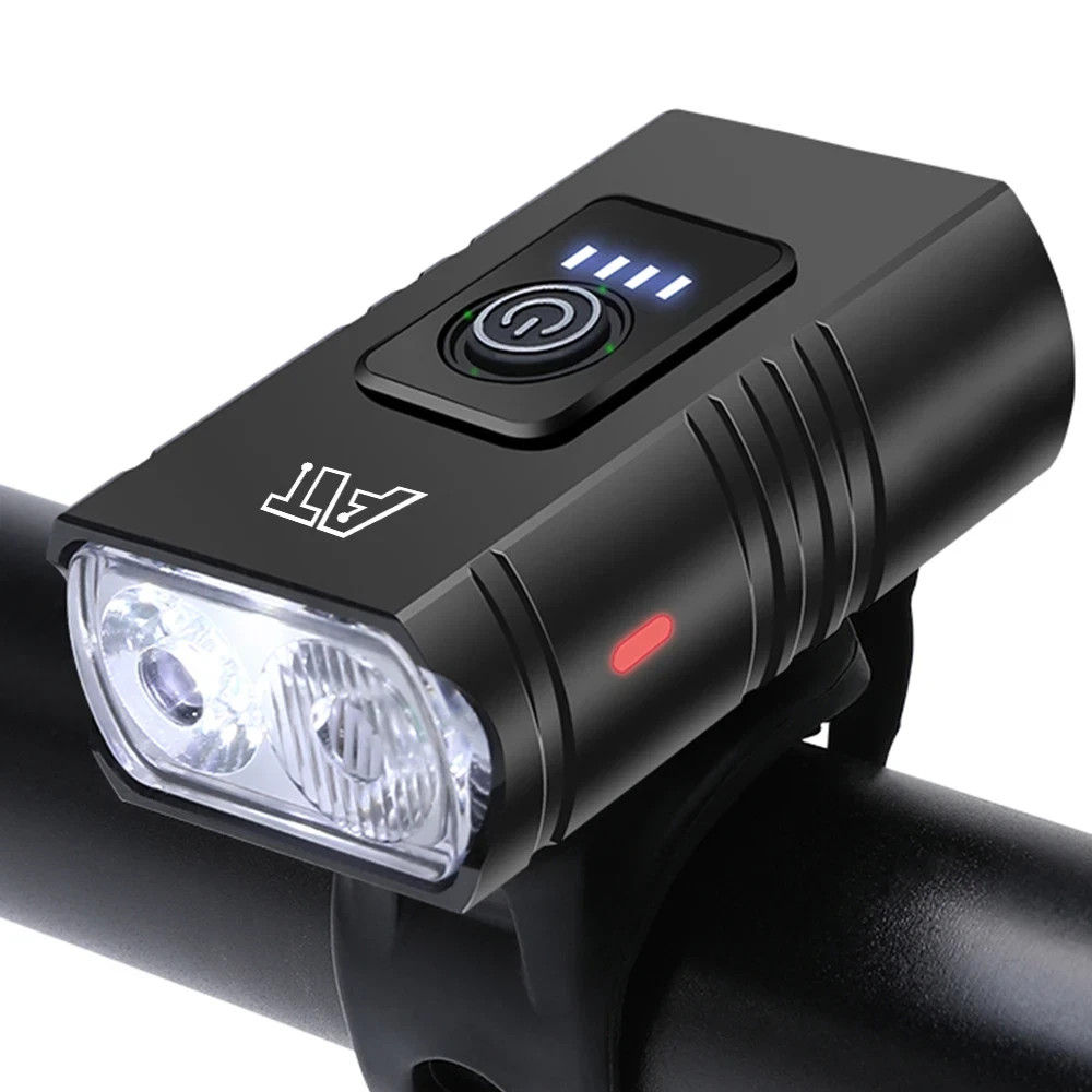 LED Bicycle Front Light Type-C Rechargeable Bicycle Headligh