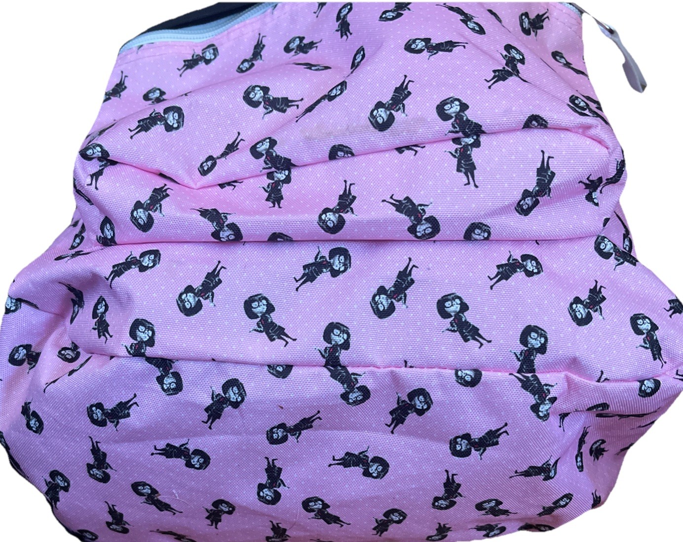 RARE Jansport Disney Pixar Pink INCREDIBLES EDNA Superbreak Backpack Never Used image 7