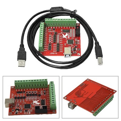 Mach3 USB 100KHz 4 Achse Motion Treiber CNC Controller Card Breakout Board Kit