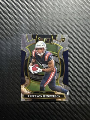 2025 Select Rookie TreVeyon Henderson Concourse Level Card #78 (RC) N.E Patriots