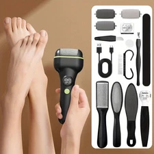 Portable Electronic Foot File Pedicure Kit Feet Pedicure Tools Gift for Chrismas