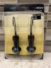 Ahi USA Sabo Squid Head Jighead 1 oz Blue 2 Pack Laser-honed Needle Point Hook